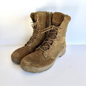 5.11 Tactical Mens Desert Boots Side Zip Suede 15 US 49.5 EUR Coyote-R ATAC 2.0